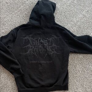 Ghost Racing Black Hoodie